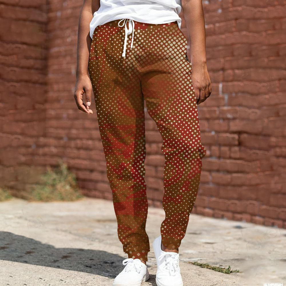 Sweatpant To Match Archaeo Brown 5s - Avant Garde Graphic All Over Print