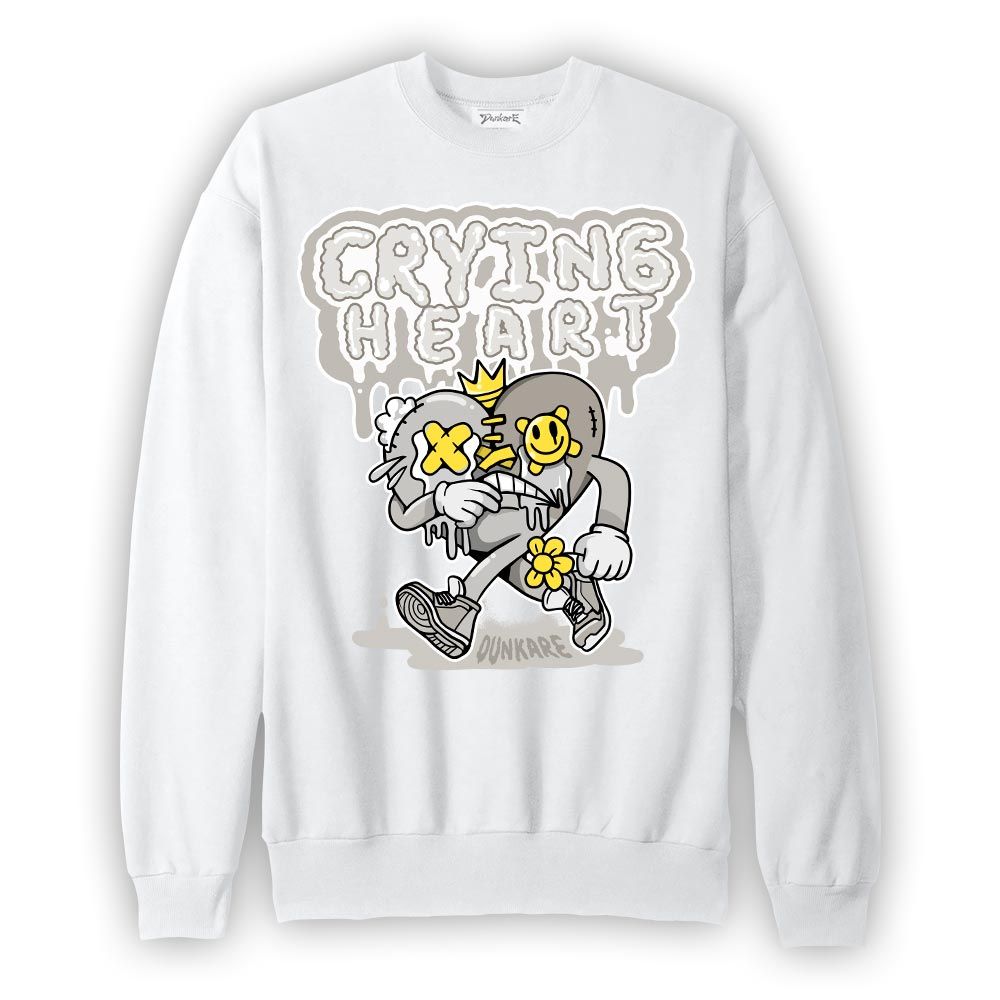 Sweatshirt To match SE Sail Summer 5s Sweatshirt - Crying Broken Heart Graphic Graphic