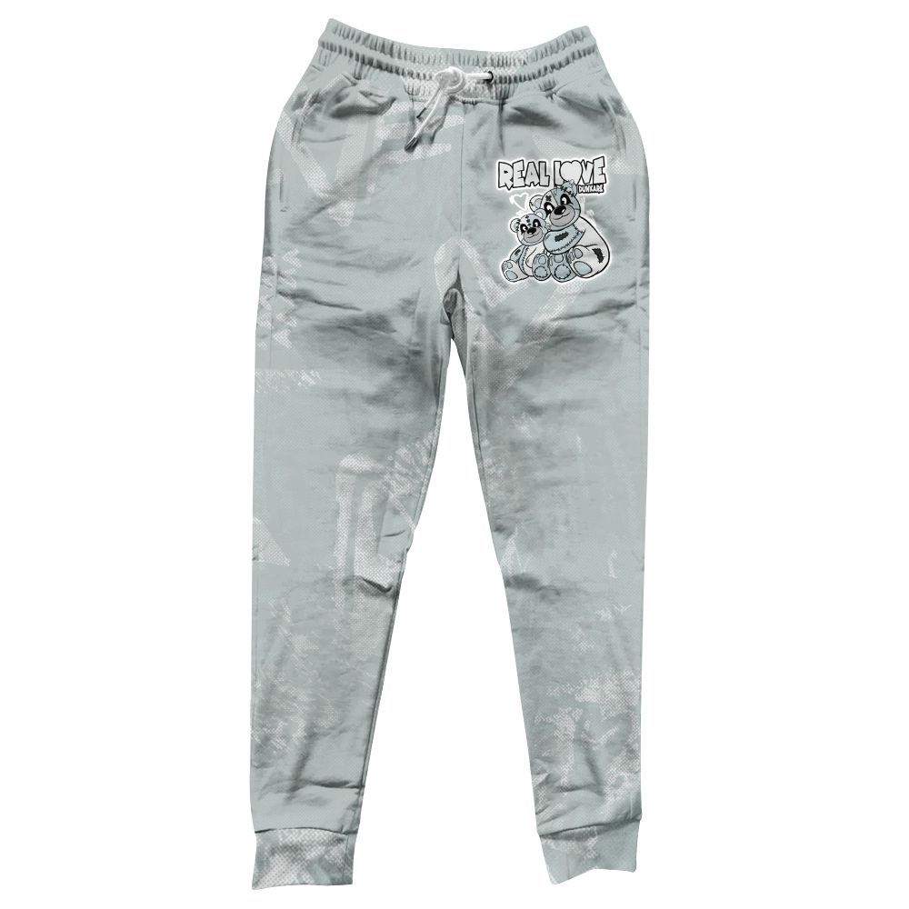 Sweatpant To Match Black Wolf Grey 12s - Sincere Fondness Bear All Over Print