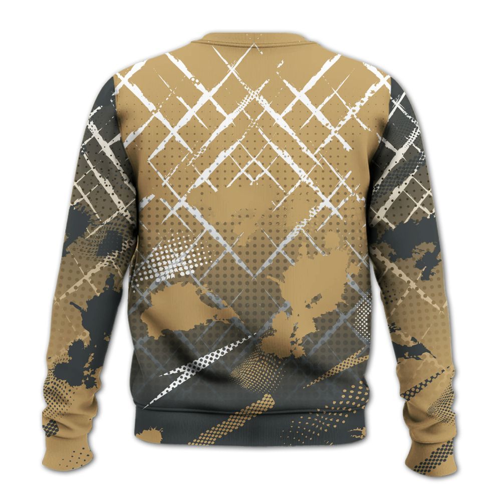 Sweatshirt To Match Black LD 1000 - Halftone Stand Business Dripping All Over Print