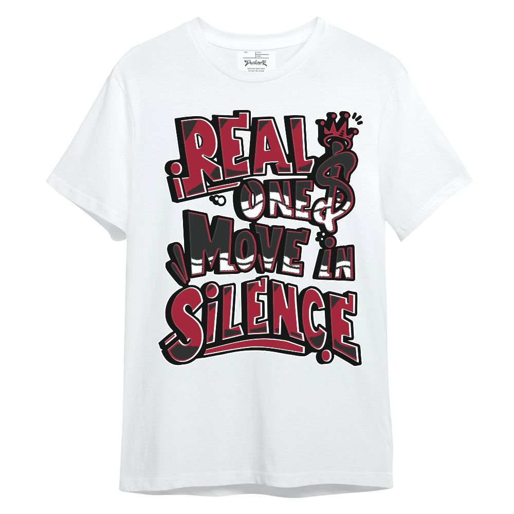 Shirt To Match High OG Black Toe Reimagined 1s - Ones Move In Silence Graphic Unisex Shirt