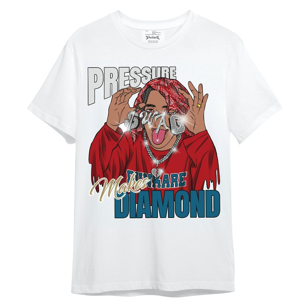 Shirt To Match OG Varsity Red 17s - Pressures Makes Shirt To Match Unisex Shirt