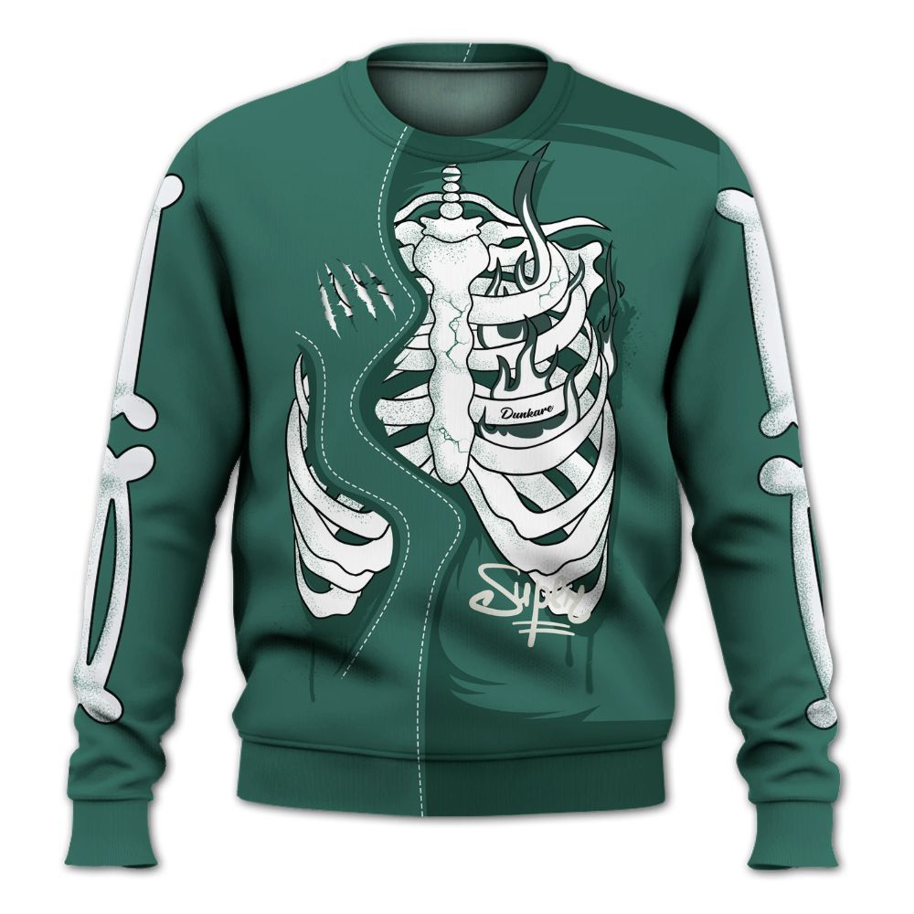 Sweatshirt To Match RM Oxidized Green 4s - It's The Kick For Me All Over Print