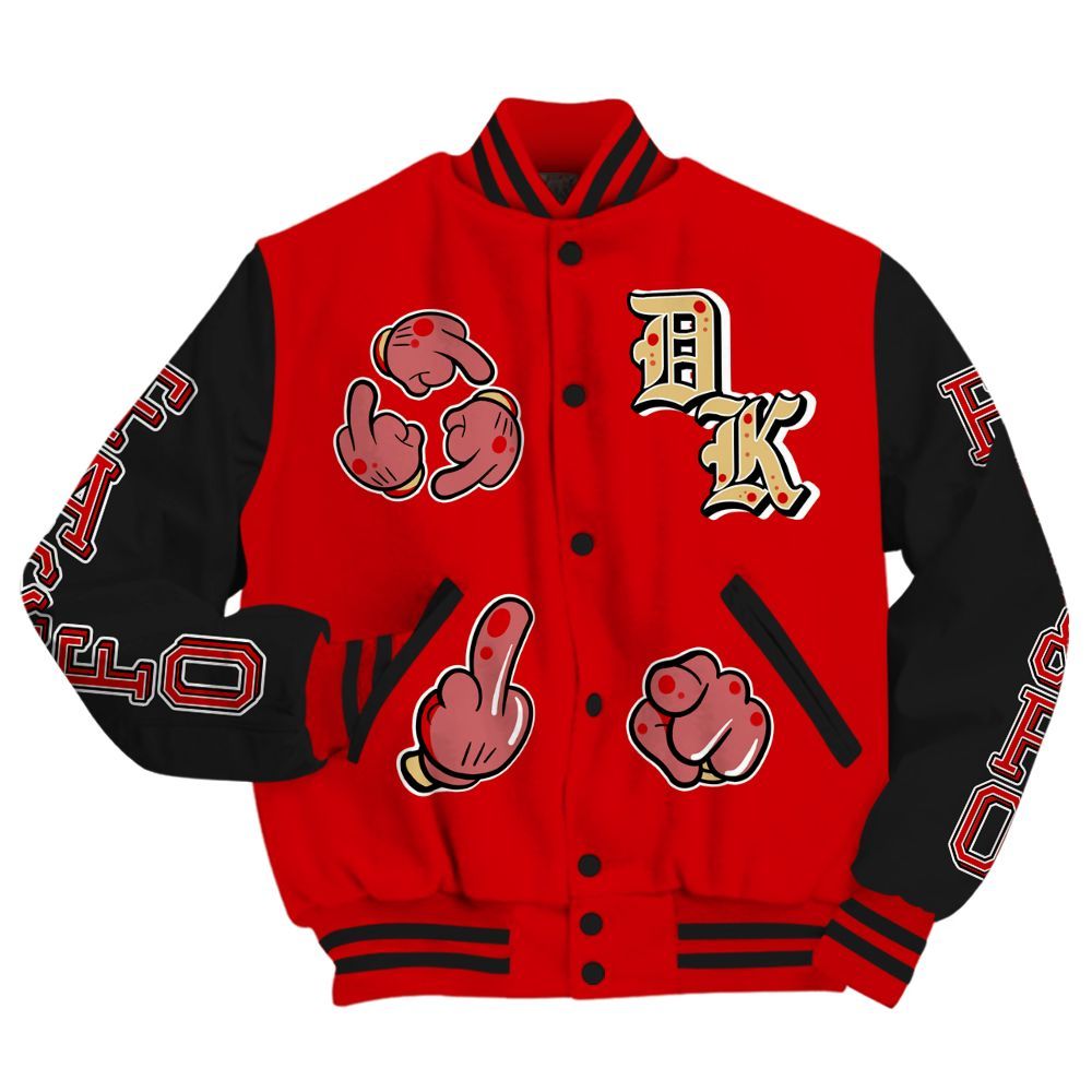 Varsity Jacket To Match Ja 2 Halloween - F Around Find Out Graphic All Over Print