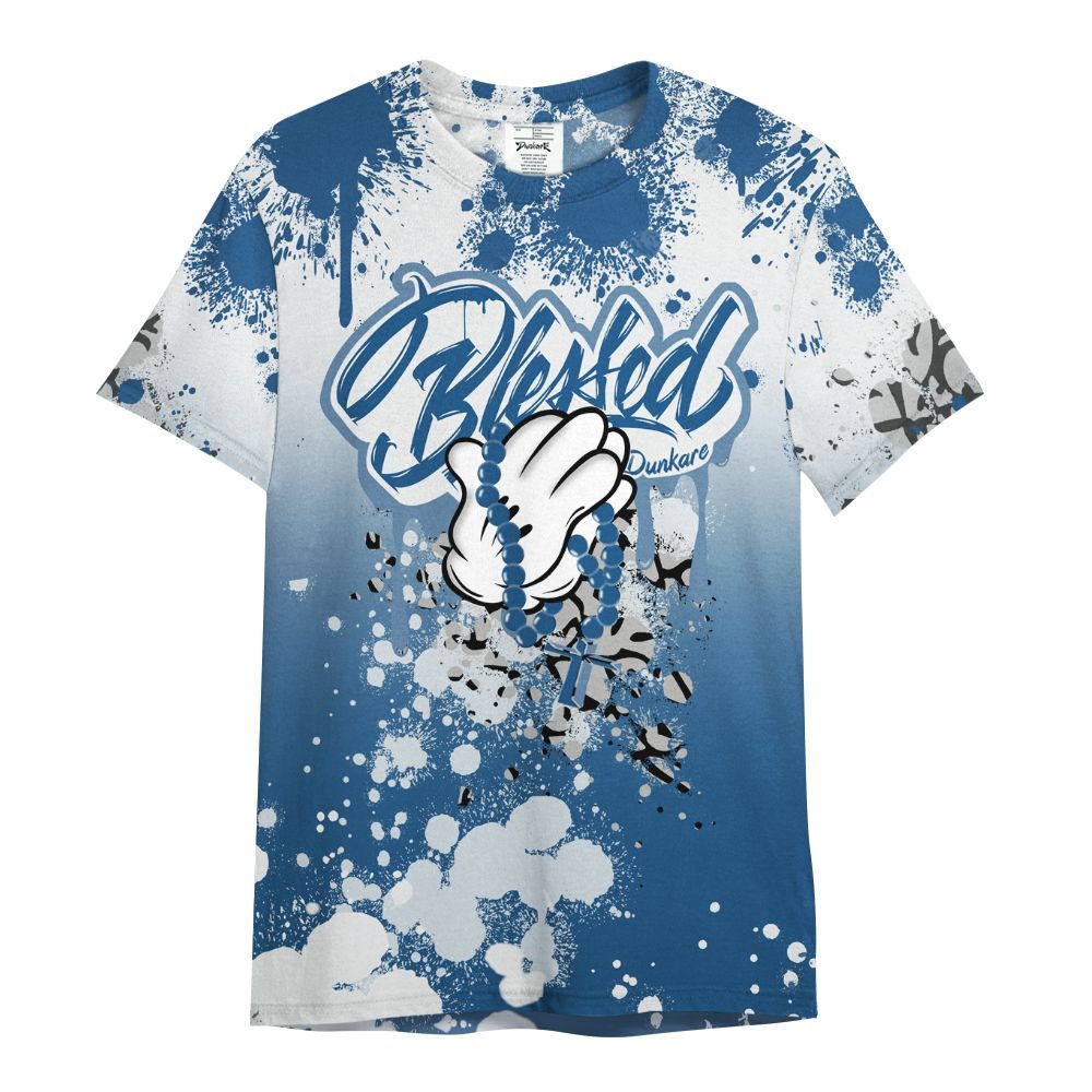 Shirt To Match Wizards 3s - God Blessed Ink Drip All Over Print