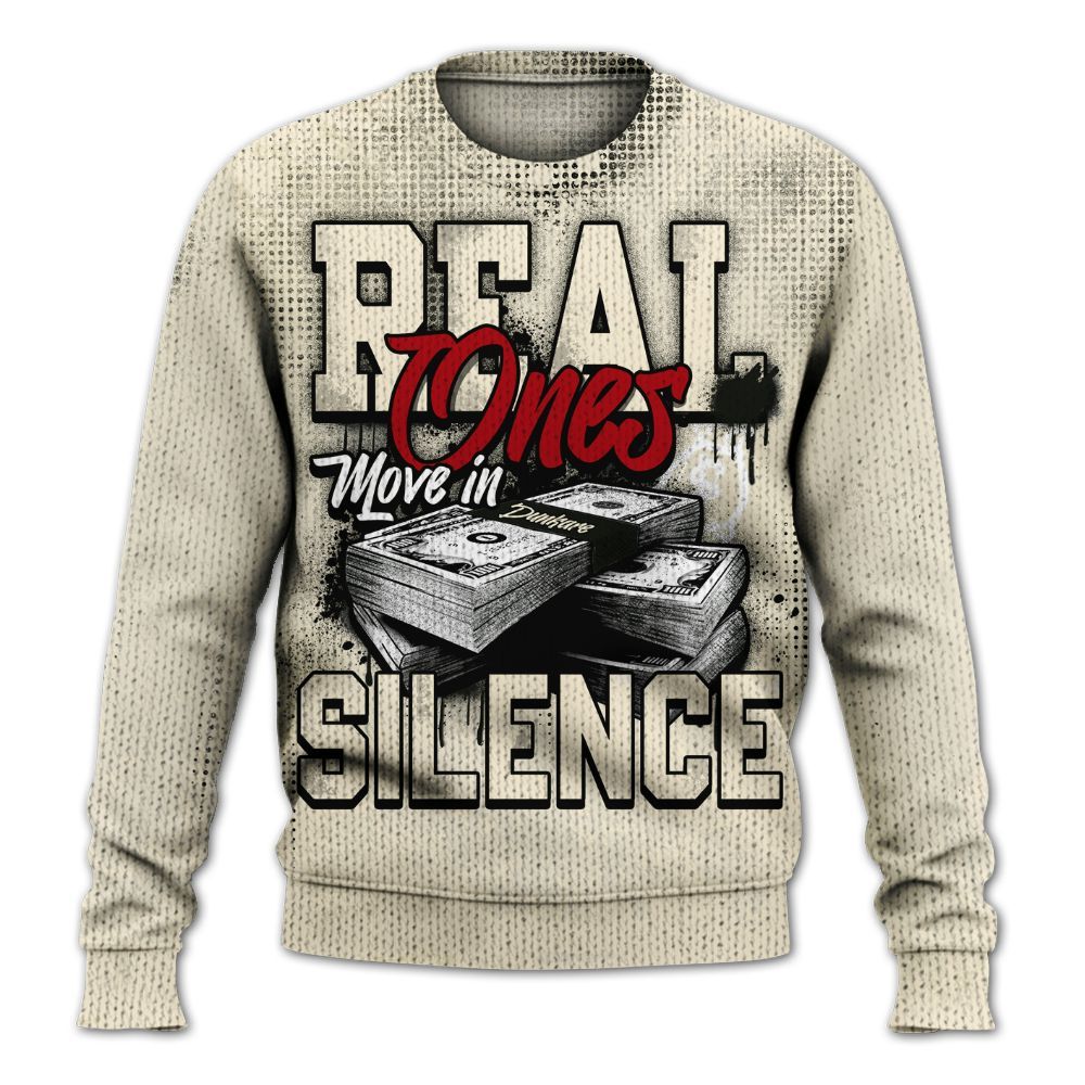 Sweater To Match Retro Low OG Nitro 1s - Move In Silence Money Street Retro Graphic