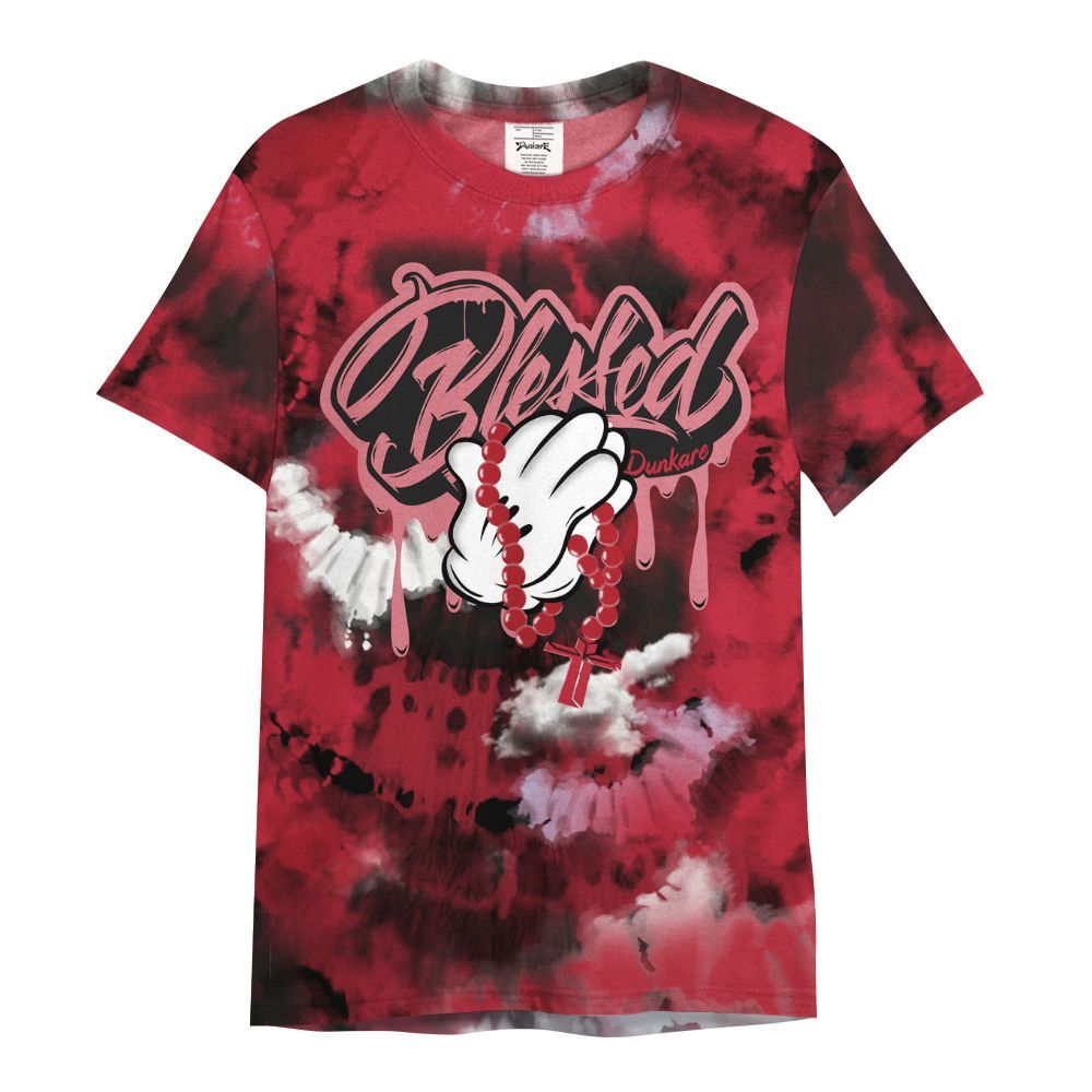 Shirt To Match Toro Bravo 6s - God Blessed Tie Dye All Over Print