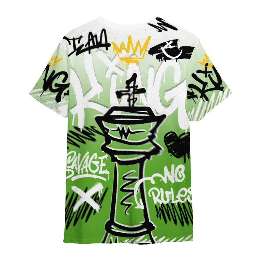 Shirt To Match Air Foamposite One Volt - Street King Chess Streetwear All Over Print