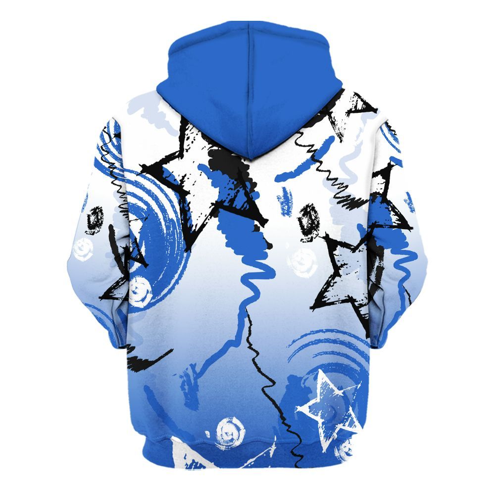 Hoodie To Match High OG Royal 2026 1s - Grind Shine Later Drip All Over Print