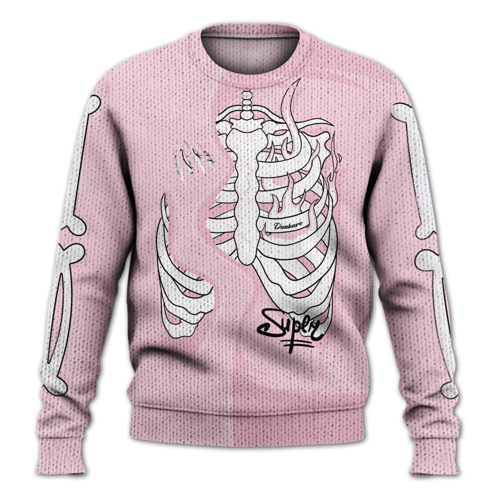 Knitted Sweater To Match Orchid 4s - It's The Kick For Me