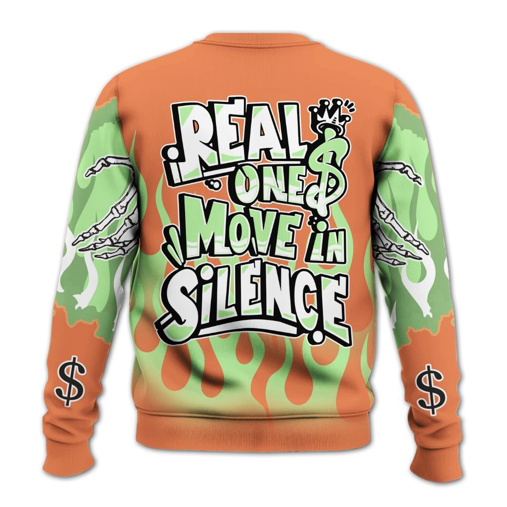 Sweatshirt To Match Kobe 9 Elite What The - Ones Move In Silence Graphic Trapped All Over Print