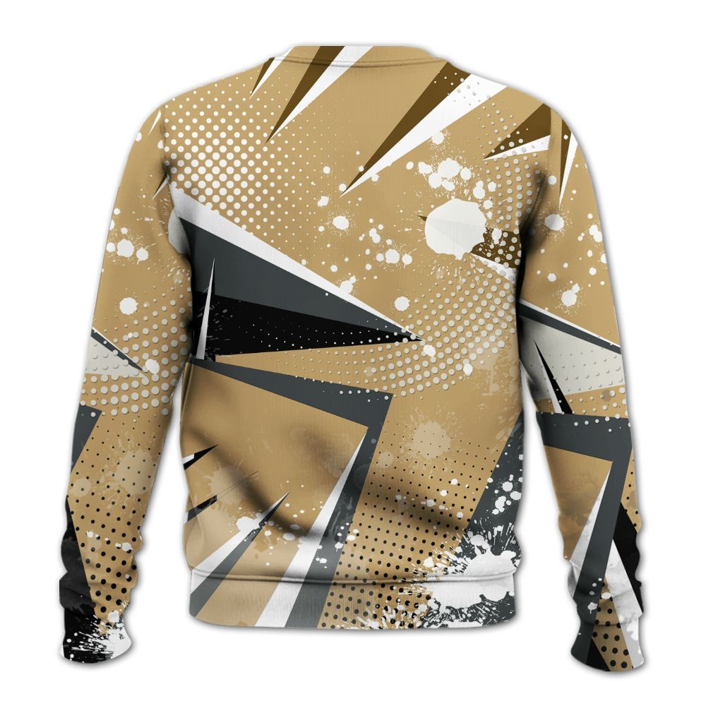 Sweatshirt To Match Black LD 1000 - Poly Trust No One Dripping All Over Print