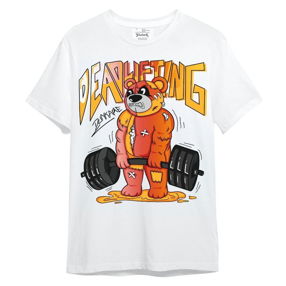 Shirt To Match Dunk High Candy Corn - Deadlifting Bear Unisex Shirt