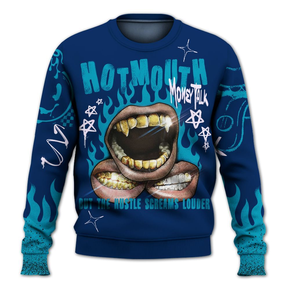 Sweatshirt To Match Kobe 5 X-Ray - Mouth Burning Street Style All Over Print