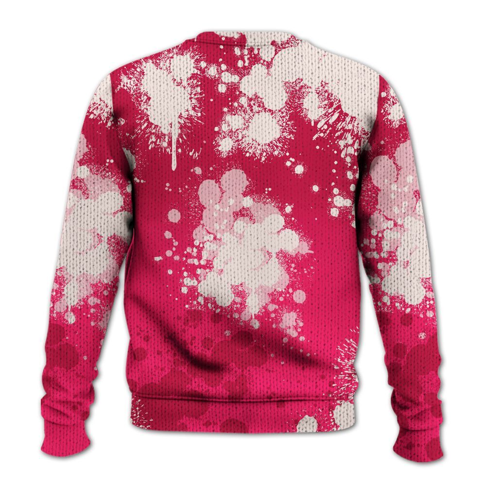 Knitted Sweater To Match A'One Pink Aura - Trust No One Scary