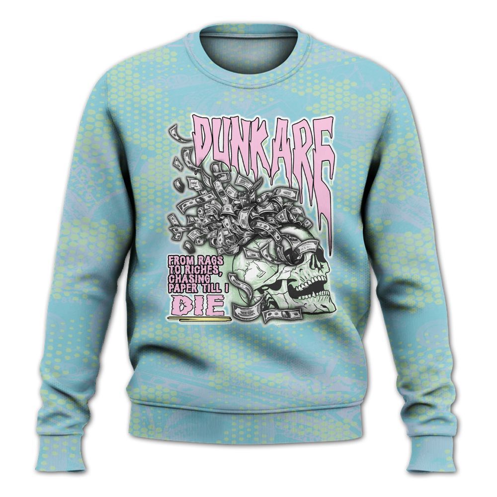 Sweatshirt To Match SB Dunk Low Visty - From Rags To Riches All Over Print