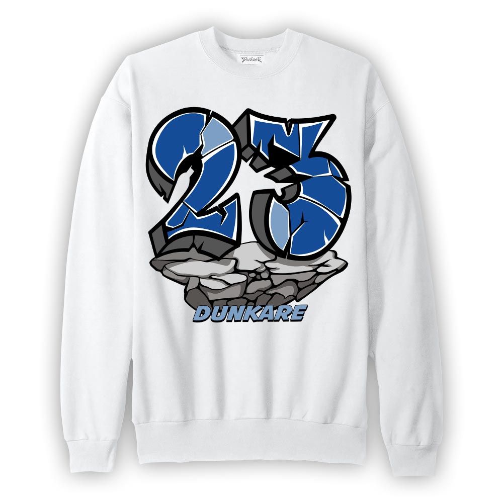 Sweatshirt To match Low Space Royal 11s Sweatshirt - Cracked 23 Graffiti Graphic