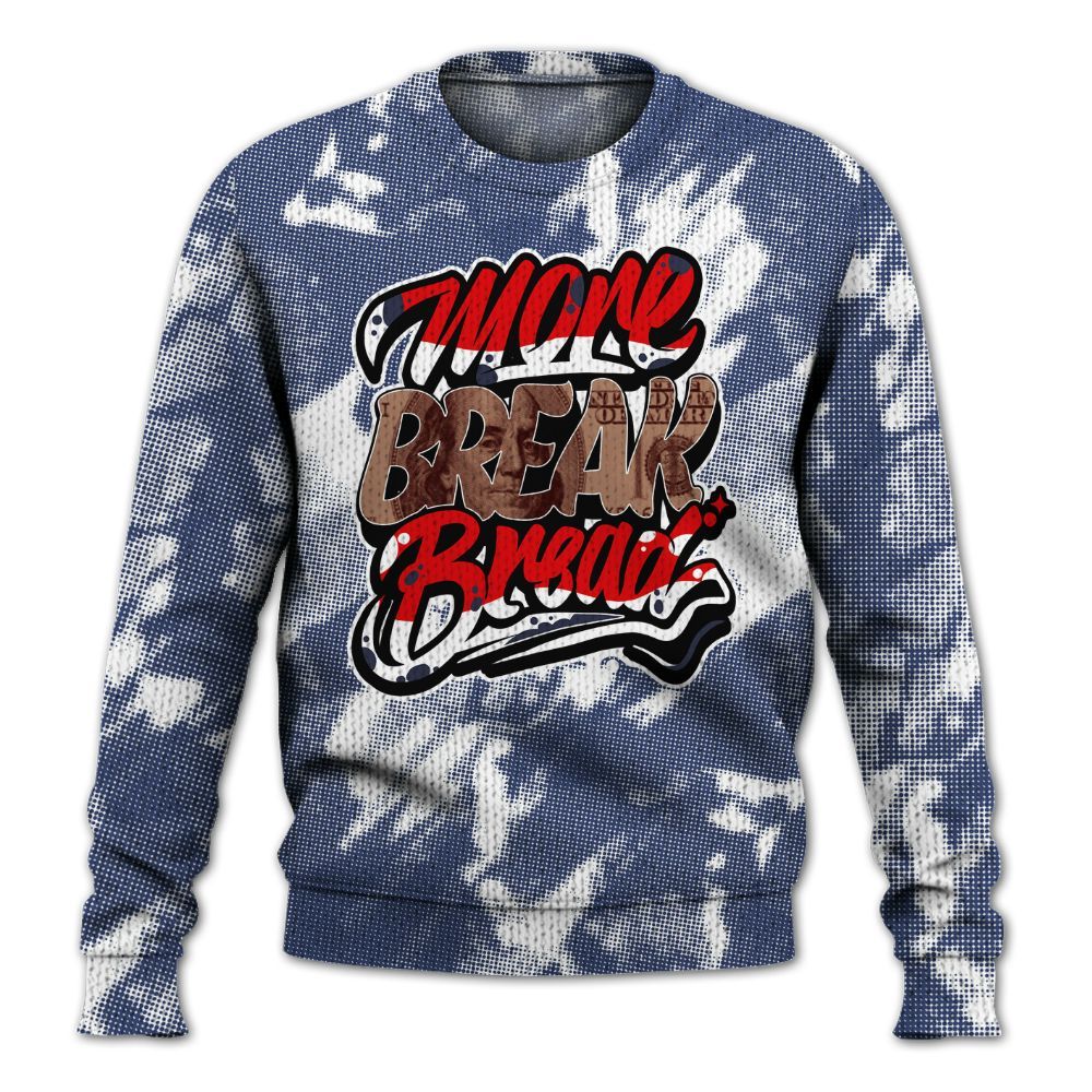 Knitted Sweater To Match Midnight Navy 13s - More Break Shirt Unisex Oufit