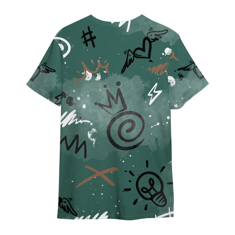 Shirt To Match Low OG Oxidized Green 1s - Drip Been Di2ferent All Over Print