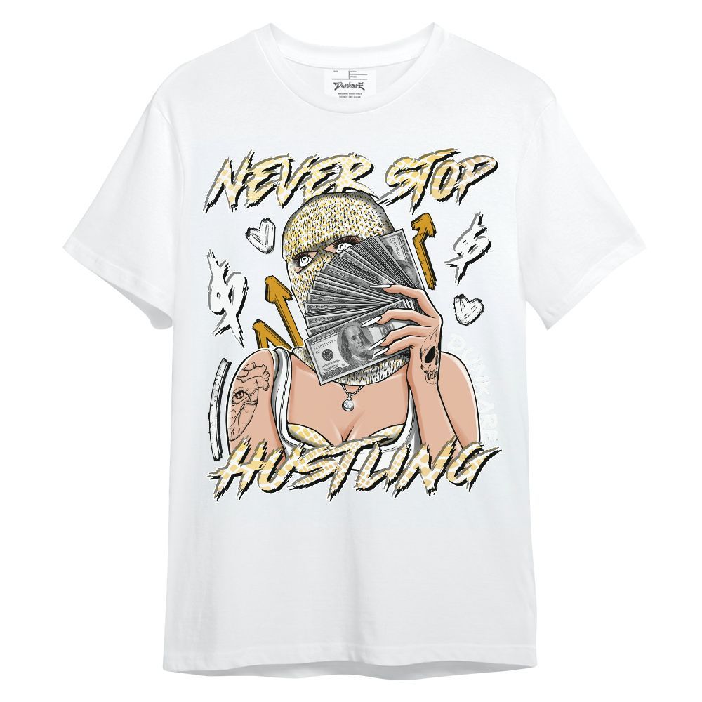 Shirt To Match Low Yellow Python 11s - Hustling Unque Unisex Shirt