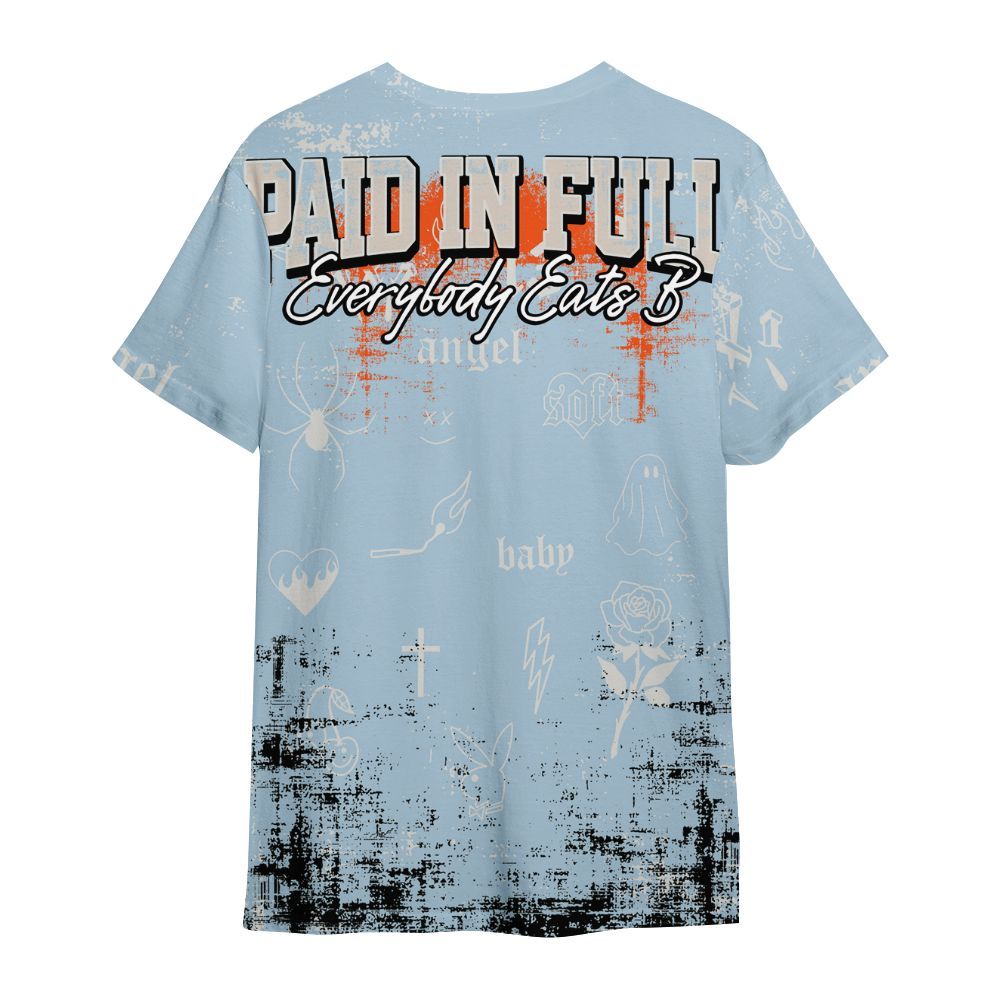 Shirt To Match High OG Alaska 1s - Paid In Full Money All Over Print