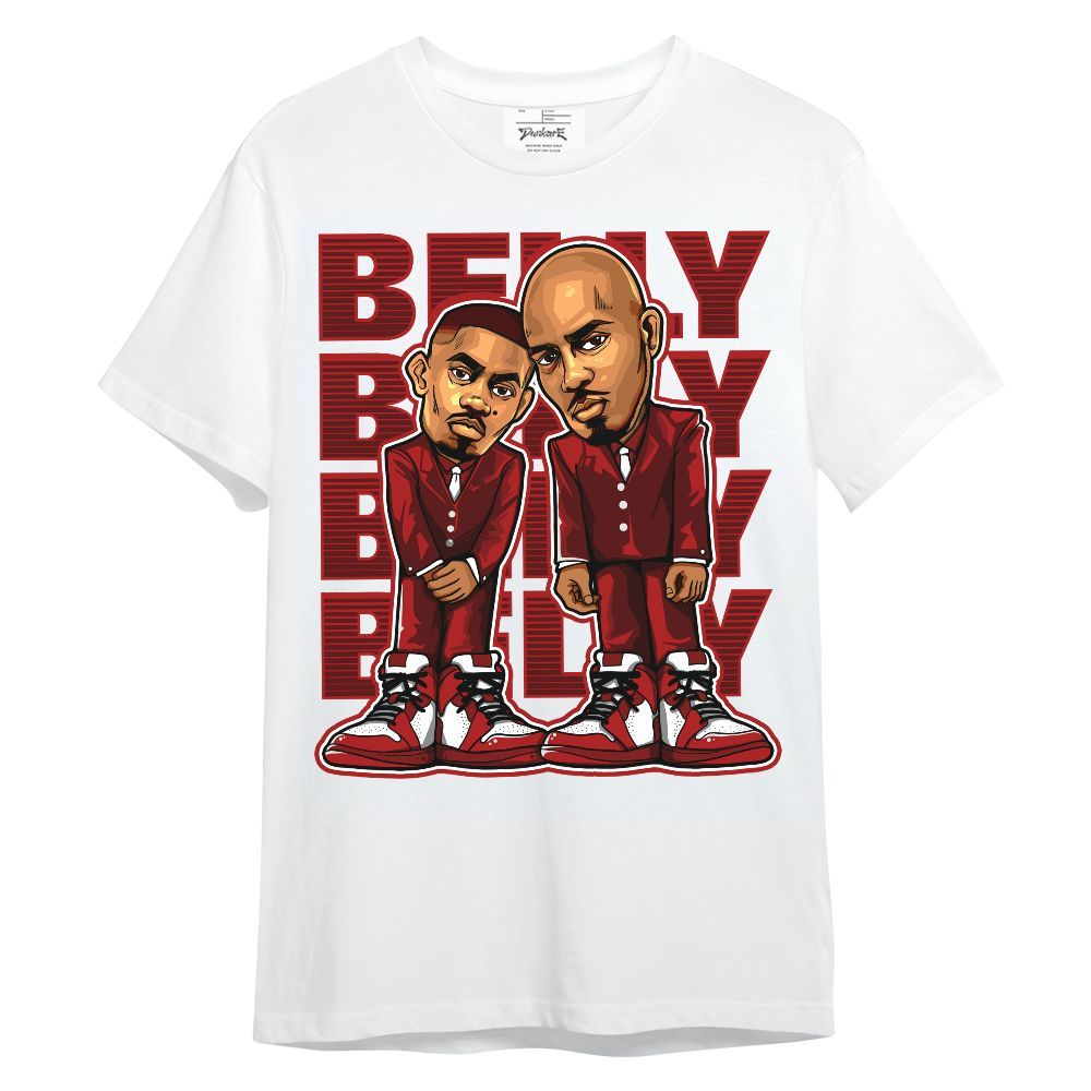 Shirt To Match Red Taxi 12s - Belly Sneakers Graphic Unisex Shirt