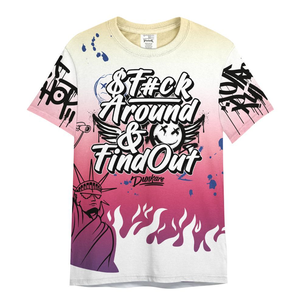 Shirt To Match Air Griffey Max Los Angeles 1s - Graphic Fck Around Find Out All Over Print