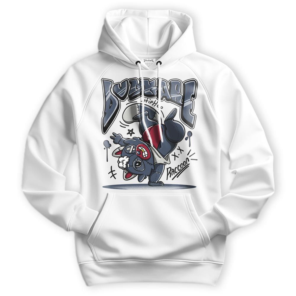 Sweatshirt To Match Retro Olympic 6s Hoodie - Freestyle Hip Hop Raccoon Hoodie Unisex 1505 DNY
