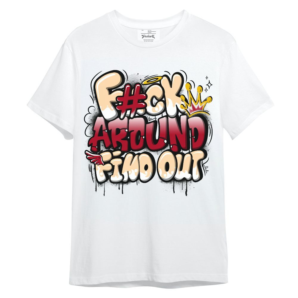 Shirt To Match Retro Pizza GS 4s - FK Around Find Out Graphic