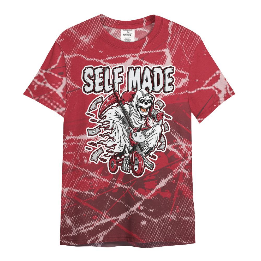 Shirt To Match Black Toe 14s - Self Make Skeleton Profound All Over Print