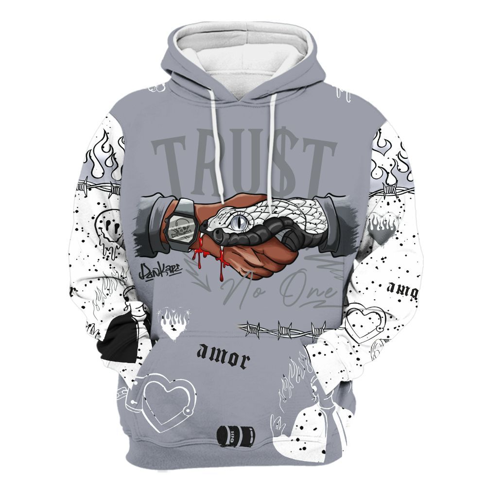 Hoodie To Match Kobe 9 Elite Low Beethoven, Snake Trust No One All Over Print