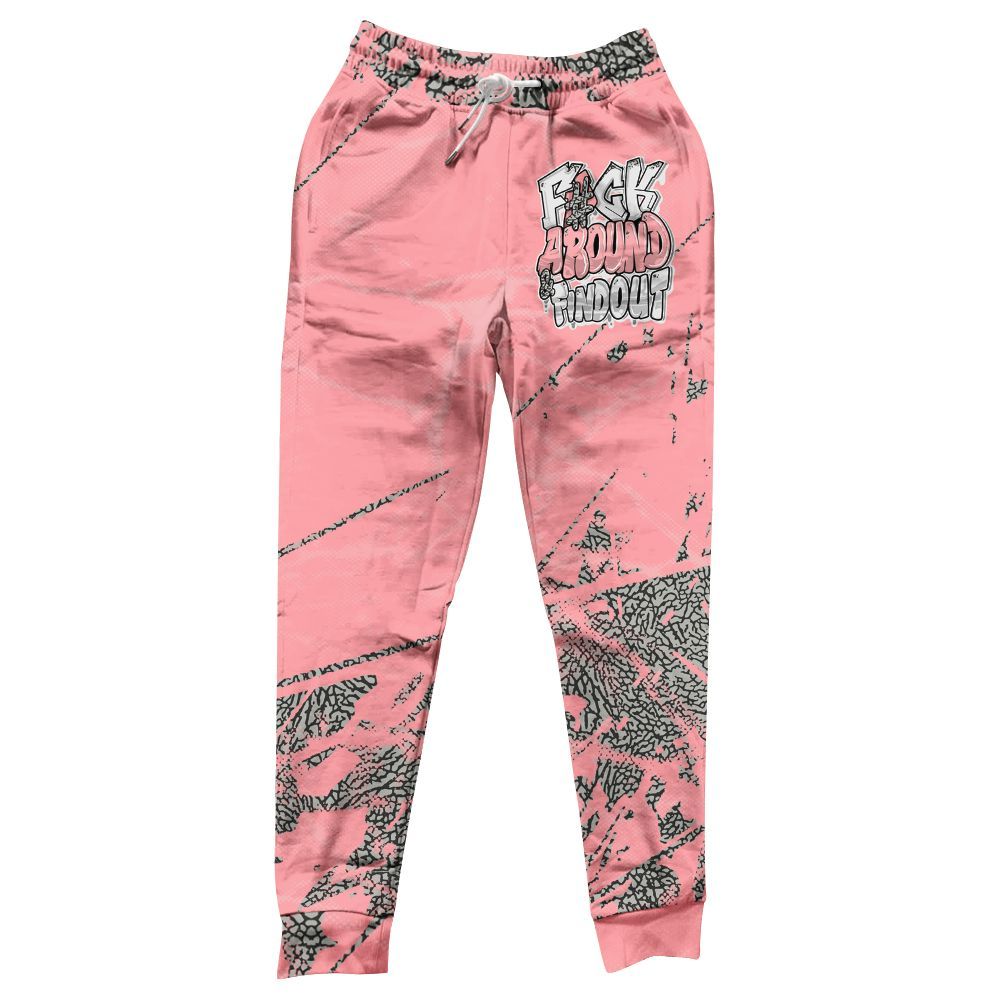 Sweatpant To Match Retro Wings 3s - F Around Find Out Graphic Profound All Over Print