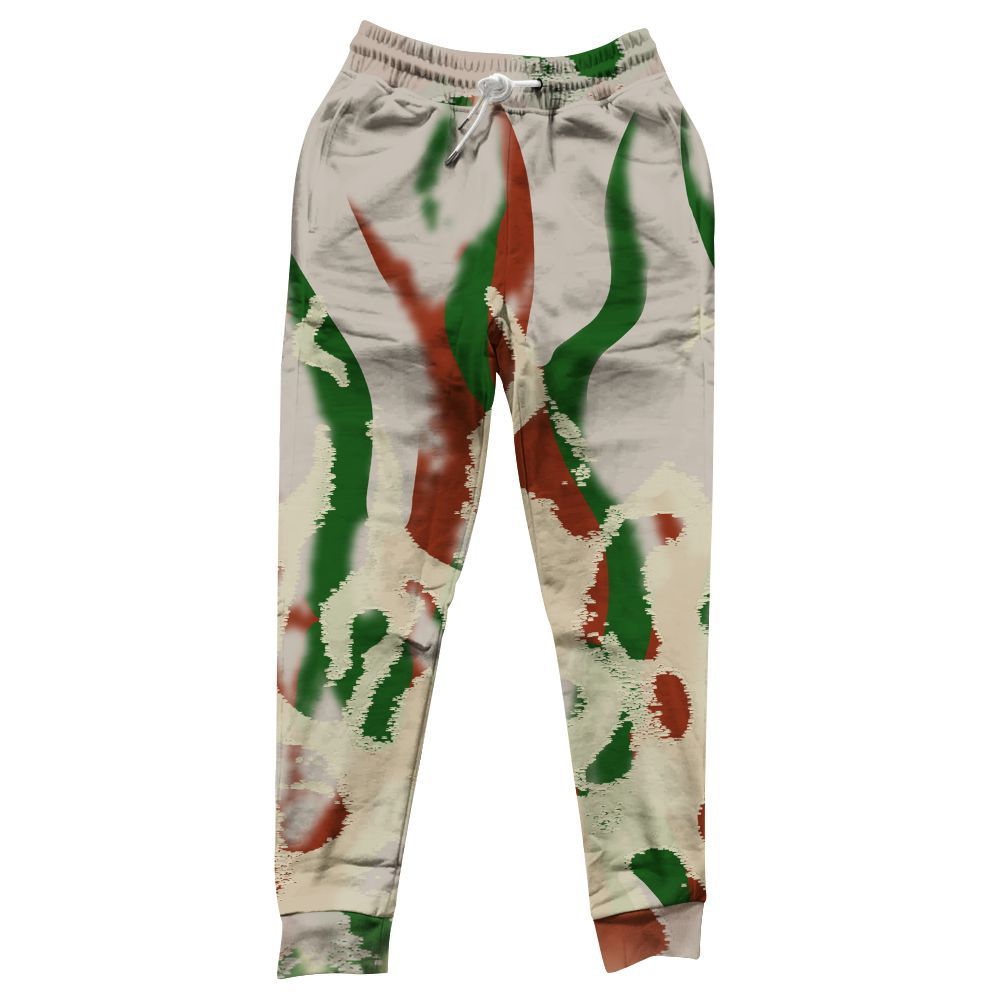 Sweatpant To Match El Grito 5s - Burn All Over Print