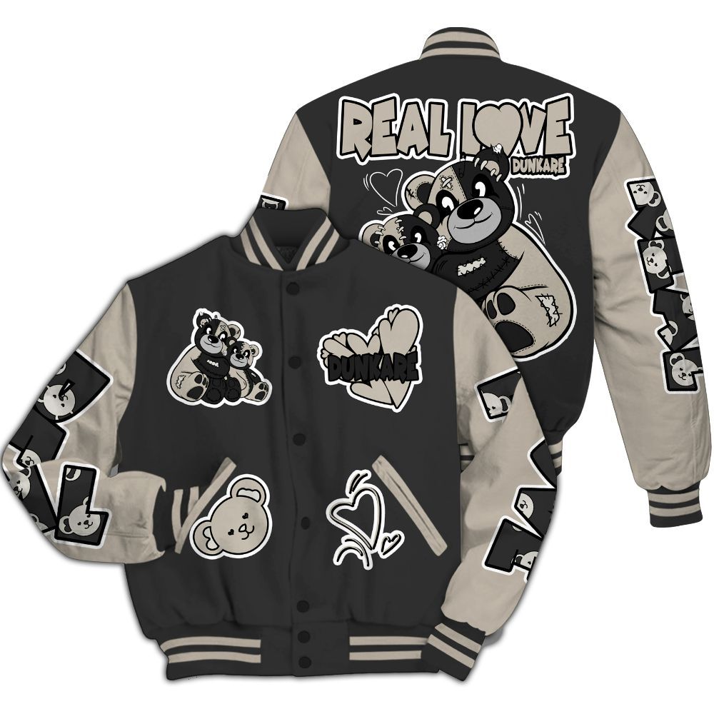 Varsity Jacket To Match RM Light Bone 4s - Sincere Fondness Bear All Over Print