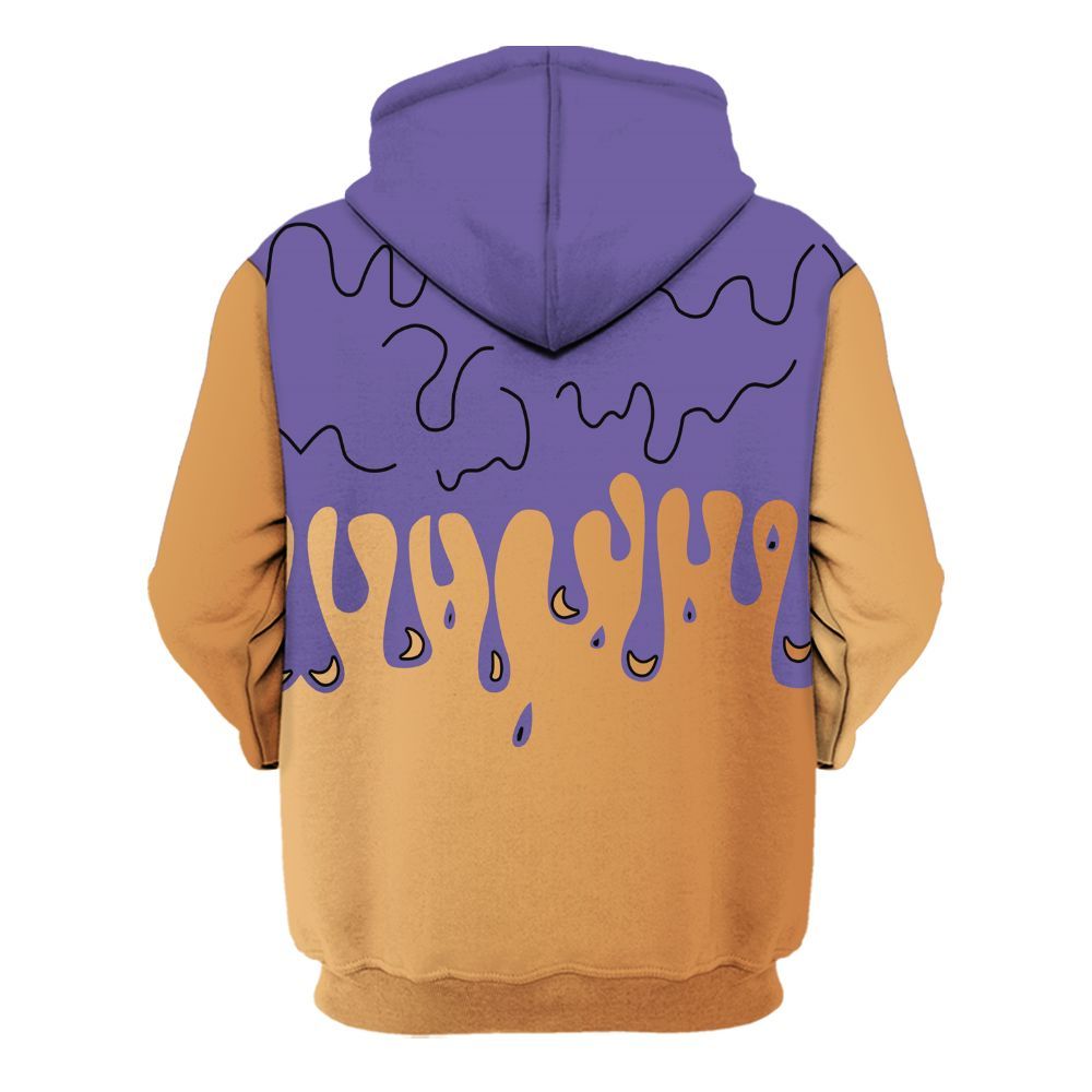 Hoodie To Match Book Sunset 1s - Snake Trust No One Drip All Over Print