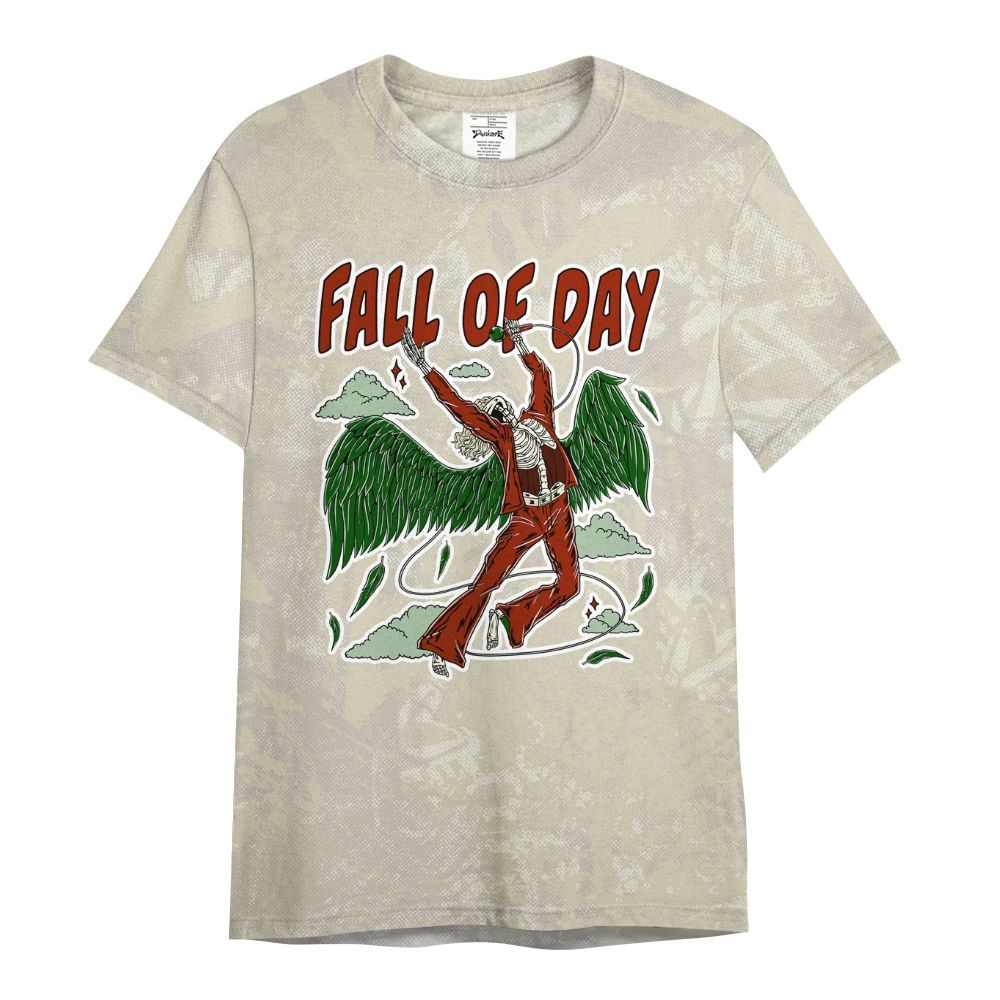 Shirt To Match El Grito 5s - Fall Of Days Skeleton Heart All Over Print