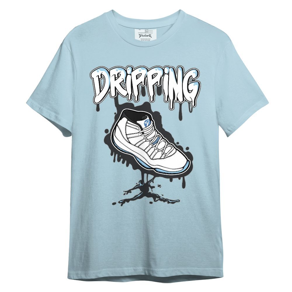 Shirt To Match Legend Blue 11s - Dripping Shoes Graphic