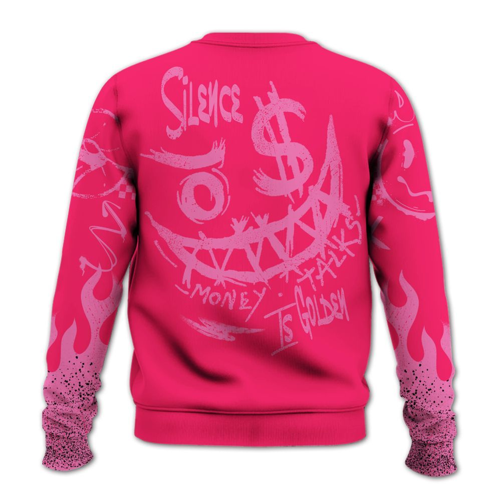 Sweatshirt To Match Air VaporMax Plus Triple Pink - Mouth Burning Street Style All Over Print