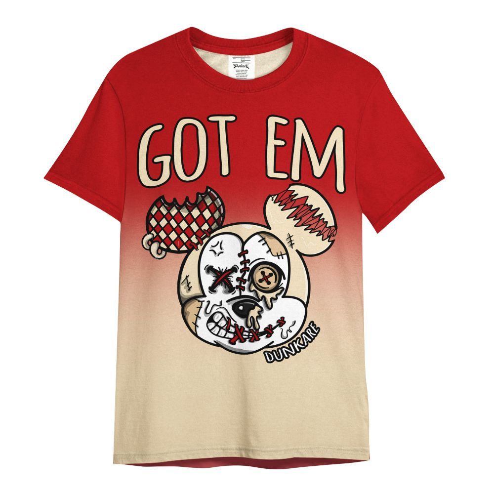 Shirt To Match Dunk Low Strawberry Waffle - Got Em Dripping All Over Print