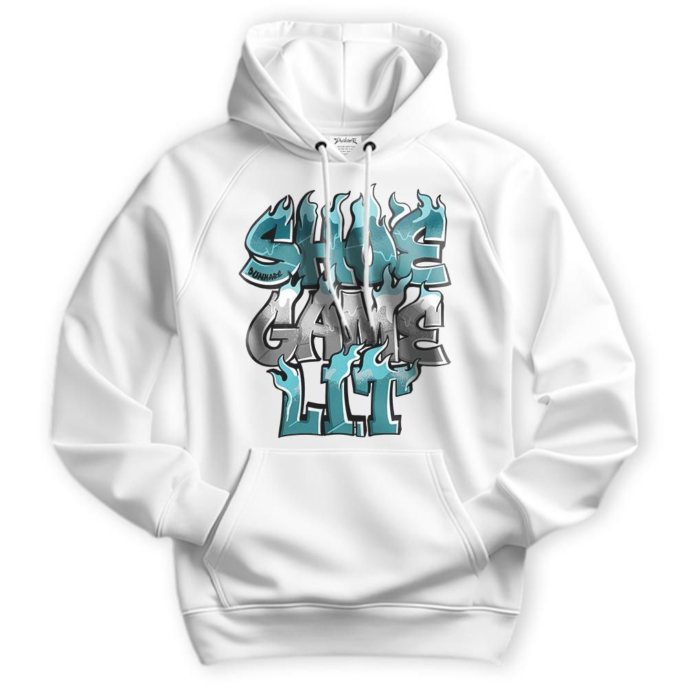 Sweatshirt To Match Oxidized Green 4s Hoodie - Shoe Game Lit Graphic Hoodie Unisex