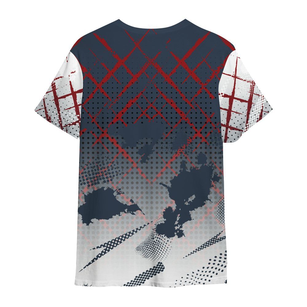 Shirt To Match Retro Olympic 6s - Halftone Stand Business Dripping All Over Print