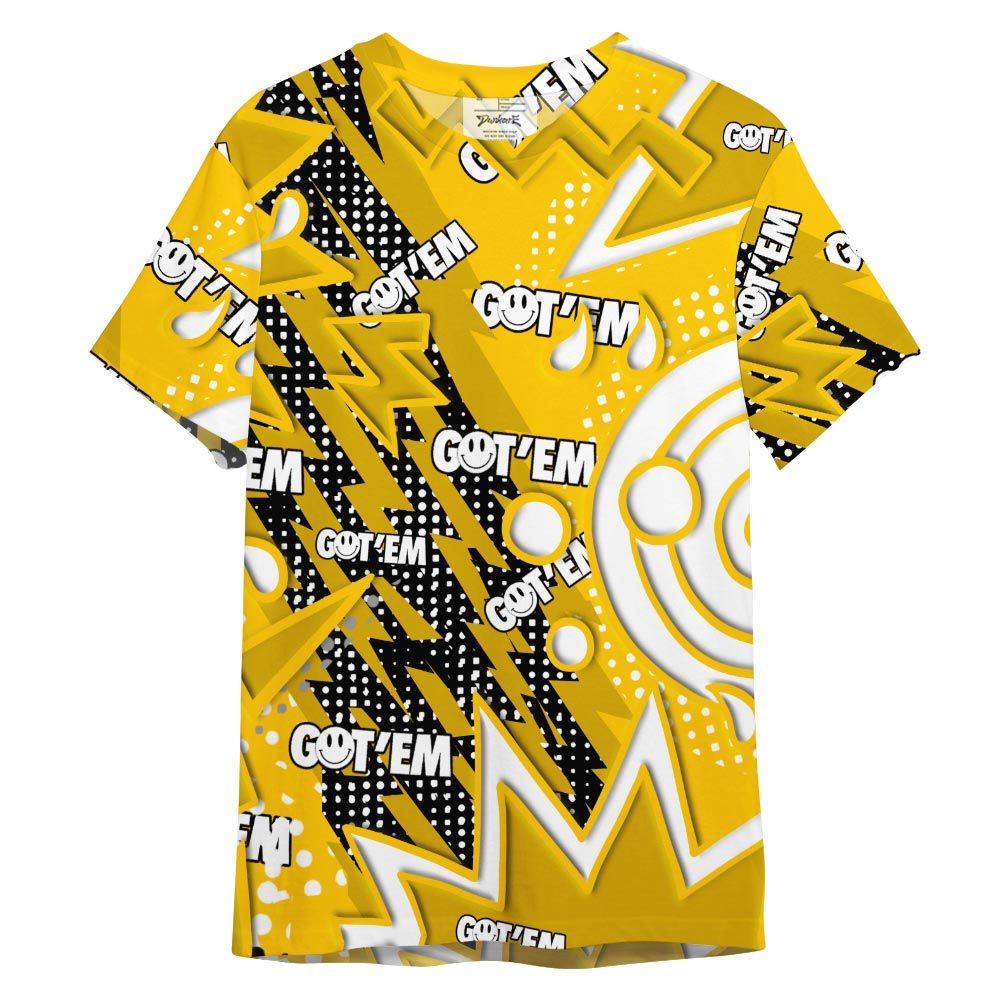 Shirt To Match Shirt Streetwear Retro Vintage 90s, Vivid Sulfur 4s T-- To Match Sneaker Vivid Sulfur 4s Graphic Tee NCT