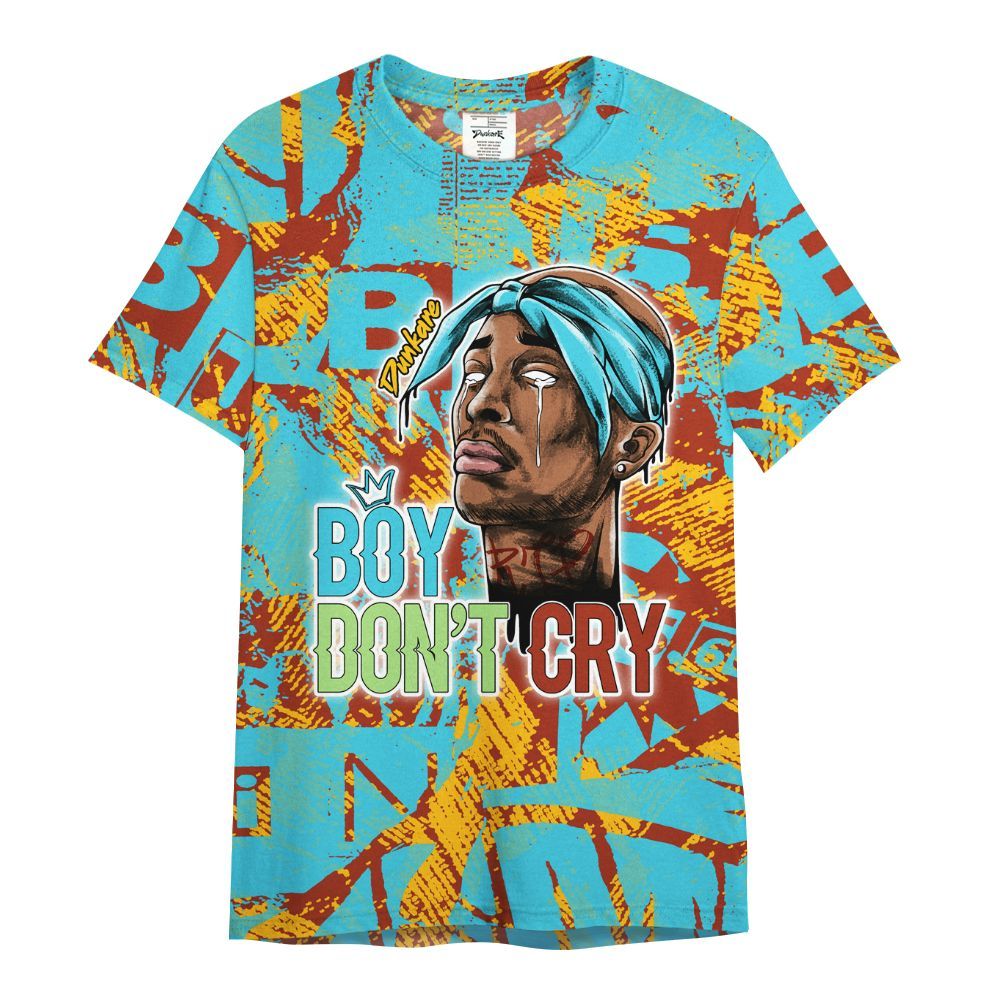 Shirt To Match SB Dunk Di'Orr Greenwood - Boiz Ain't Cry Unique Abstract All Over Print