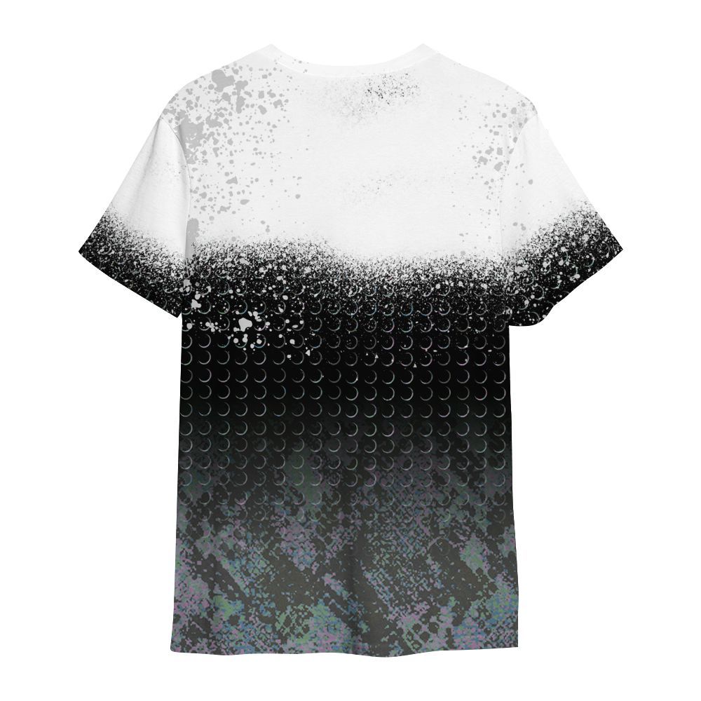 Shirt To Match Low CNY Year Of The Snake 11s - Halftone Time Is Money All Over Print