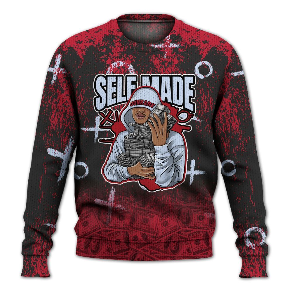 Knitted Sweater To Match Toro Bravo 6s - Selfmade Unique Drip