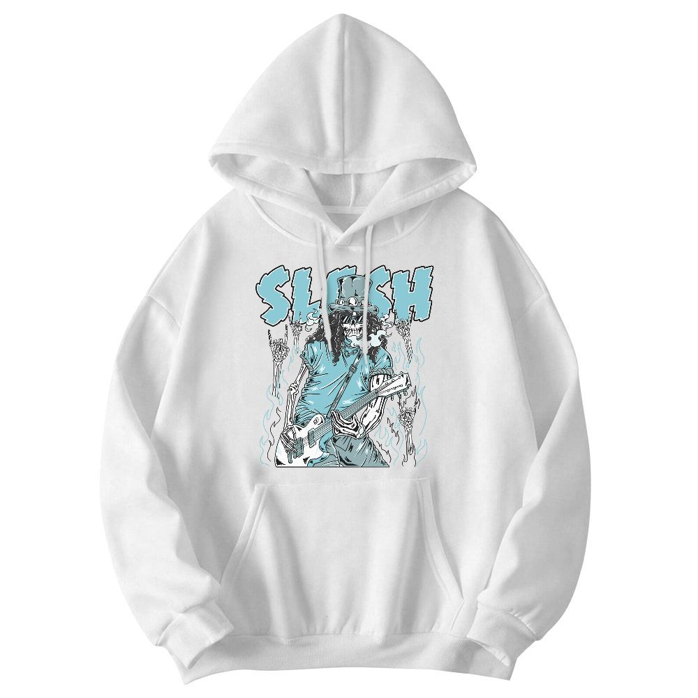 Sweatshirt To Match Low Legend Blue 11s - Slash Skeleton Graphic
