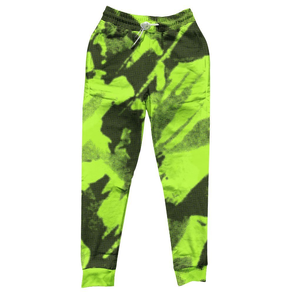 Sweatpant To Match Air Force 1 Low Dance Volt - Abstract Halftone Graphic All Over Print