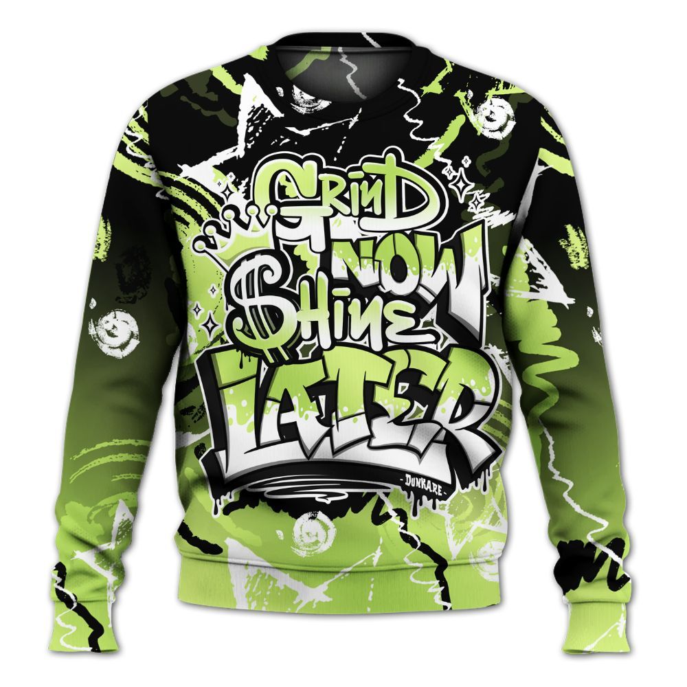 Sweatshirt To Match Air Max SNDR Volt - Grind Shine Later Drip All Over Print