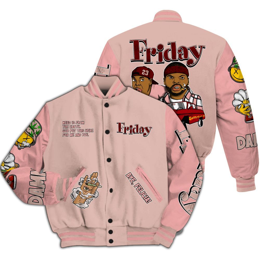 Varsity Jacket To Match Low Valentines Day 1s - Friday Sneaker Stress Style All Over Print