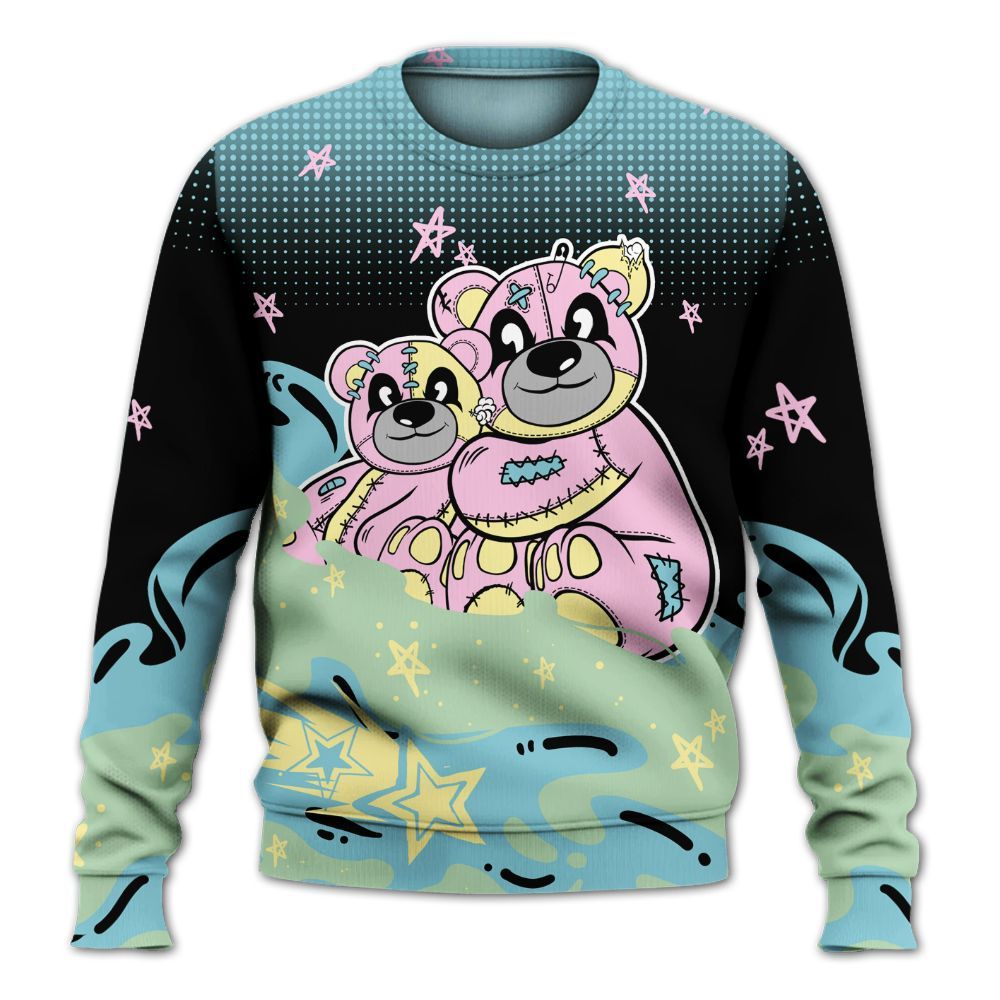 Sweatshirt To Match SB Dunk Low Visty - Sincere Fondness Bear Stars All Over Print